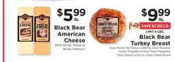 ShopRite Black Bear American Cheese offer