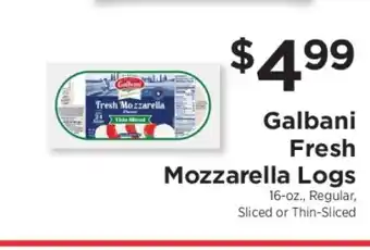 ShopRite Galbani Fresh Mozzarella Logs offer
