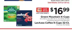 ShopRite Green Mountain K-Cups offer