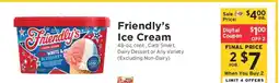 ShopRite Friendly's Ice Cream offer