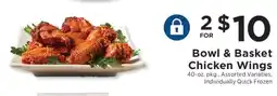 ShopRite Bowl & Basket Chicken Wings offer