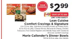 ShopRite Lean Cuisine Comfort Cravings & Signature offer