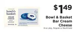ShopRite Bowl & Basket Bar Cream Cheese offer