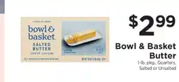 ShopRite Bowl & Basket Butter offer