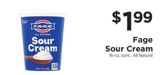 ShopRite Fage Sour Cream offer
