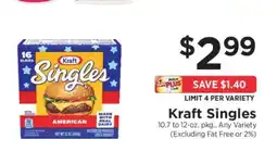 ShopRite Kraft Singles offer
