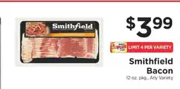 ShopRite Smithfield Bacon offer