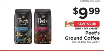 ShopRite Peet’s Ground Coffee offer