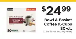 ShopRite Bowl & Basket Coffee K-Cups 80-Ct offer