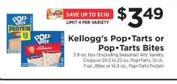 ShopRite Kellogg’s Pop•Tarts or Pop•Tarts Bites offer