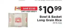 ShopRite Bowl & Basket Long Grain Rice offer