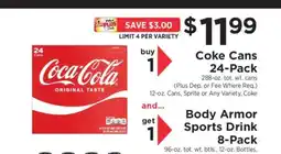 ShopRite Coke Cans 24-Pack offer