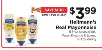 ShopRite Hellmann's Real Mayonnaise offer