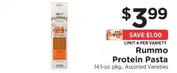 ShopRite Rummo Protein Pasta offer