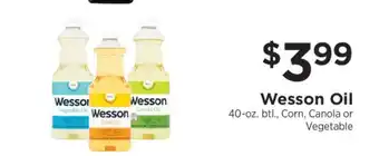 ShopRite Wesson Oil offer