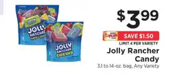 ShopRite Jolly Rancher candy offer