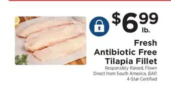 ShopRite Fresh Antibiotic Free Tilapia Fillet offer
