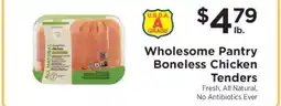 ShopRite Wholesome Pantry Boneless Chicken Tenders offer