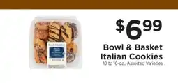 ShopRite Bowl & Basket Italian Cookies offer