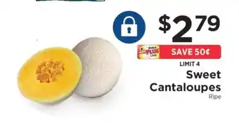 ShopRite Sweet Cantaloupes offer