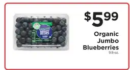 ShopRite Organic Jumbo Blueberries offer