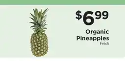 ShopRite Organic Pineapples offer