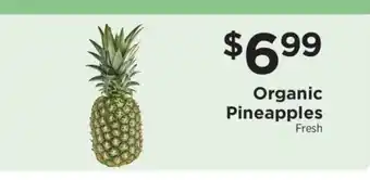 ShopRite Organic Pineapples offer
