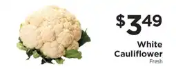 ShopRite White Cauliflower offer