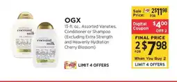 ShopRite OGX offer