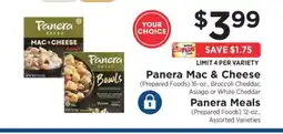 ShopRite Panera Mac & Cheese offer