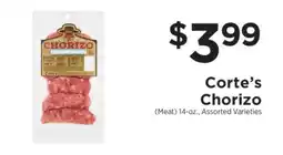 ShopRite Corte's Chorizo offer