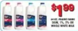 Miners County Market Prairie Farms White Milk offer