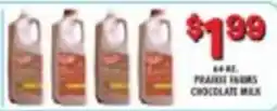 Miners County Market Prairie Farms Chocolate Milk offer
