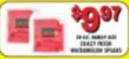 Miners County Market Crazy Price Watermelon Slices offer