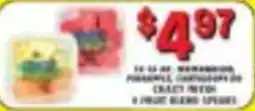 Miners County Market Pineapple Cartoons in Crazy Fresh & Fruit Blend Sprays offer