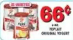 Miners County Market Topflat original yogurt offer