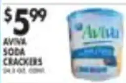 Pioneer Supermarkets Avina Soda Crackers offer