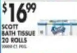Pioneer Supermarkets Scott bath tissue offer
