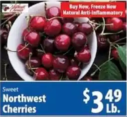 Caledonia Marketplace Sweet Northwest Cherries offer