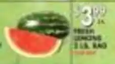 Pioneer Supermarkets Fresh Watermelon offer