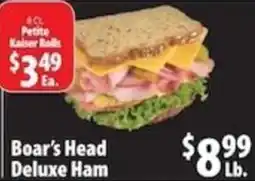 Caledonia Marketplace Boar's Head Deluxe Ham offer