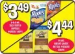 Miners County Market Rippled potato chips offer
