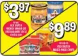 Miners County Market Old Dutch multi-pack chips offer