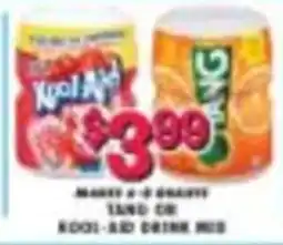 Miners County Market Kool-Aid Tang or Cool-Aid Drink Mix offer