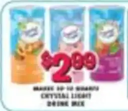Miners County Market Crystal Light drink mix offer