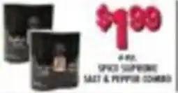 Miners County Market Spice Supreme Salt & Pepper Combo offer