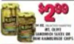 Miners County Market Kroger sandwich slices or mini ramekins chips offer
