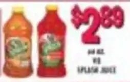 Miners County Market Splash Juice offer
