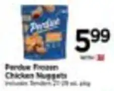 Tops Perdue Frozen Chicken Nuggets offer