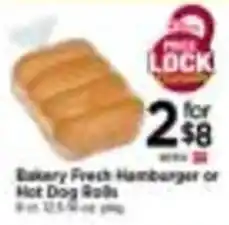 Tops Bakery Fresh Hamburger or Hot Dog Rolls offer